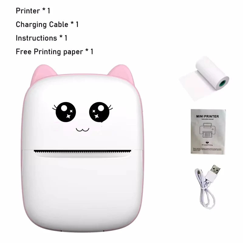 Mini Impressora Portátil PrintCat™ - Imprima Sem Tinta (Bluetooth)